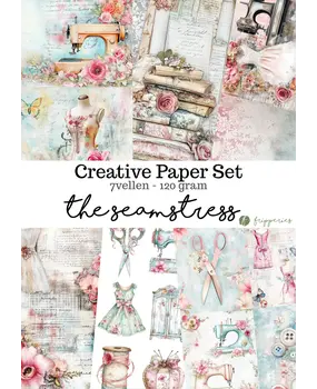 Fripperies The Seamstress A5 Creative Paper Set (TSE)