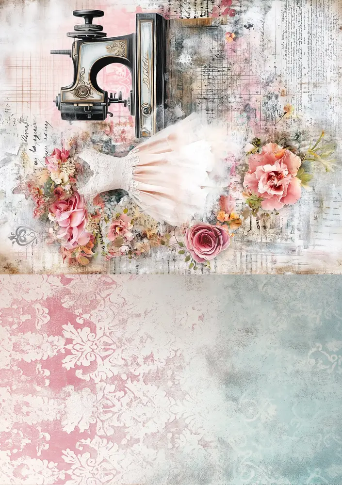 Fripperies The Seamstress A5 Creative Paper Set (TSE)