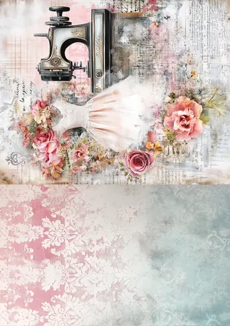 Fripperies The Seamstress A5 Creative Paper Set (TSE)