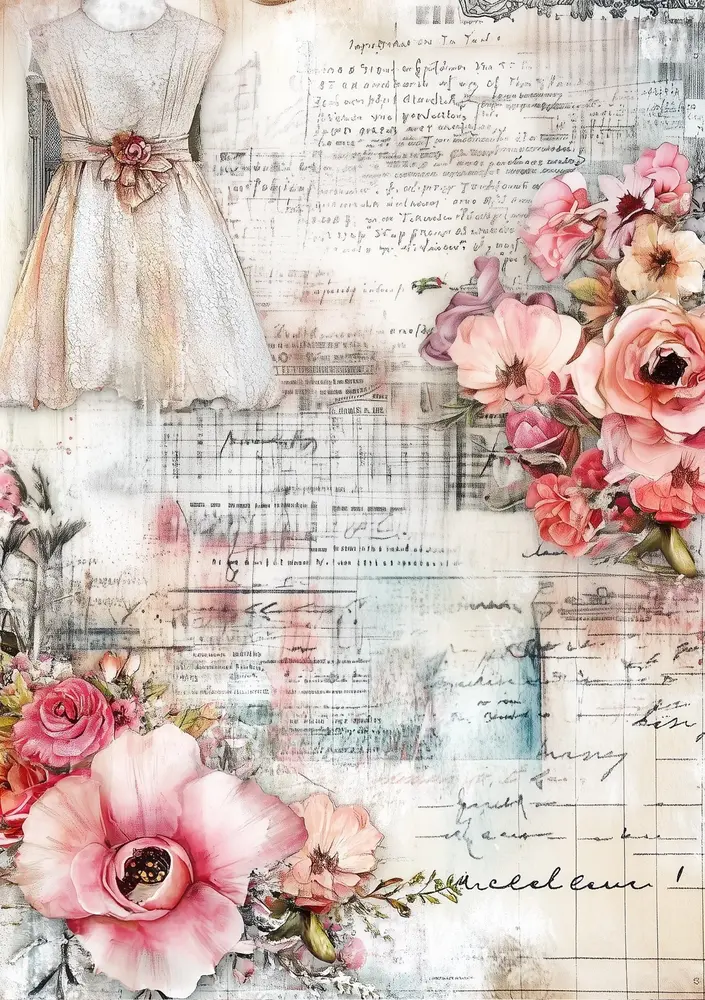 Fripperies The Seamstress A5 Creative Paper Set (TSE)