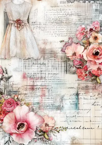 Fripperies The Seamstress A5 Creative Paper Set (TSE)