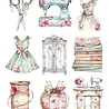 Fripperies The Seamstress A5 Creative Paper Set (TSE)