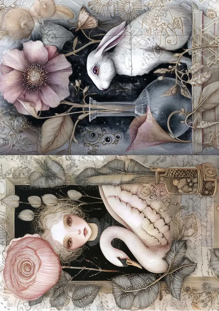 Fripperies Curiosities A5 Creative Paper Set (CUR)