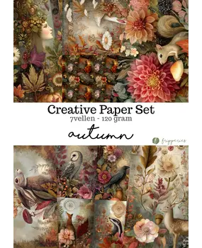 Fripperies Autumn A5 Creative Paper Set (AUT)