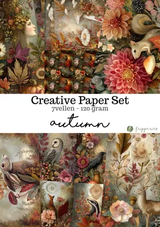 Fripperies Autumn A5 Creative Paper Set (AUT)