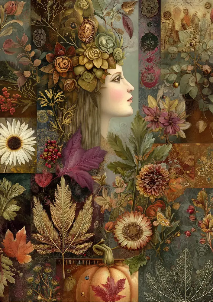 Fripperies Autumn A5 Creative Paper Set (AUT)