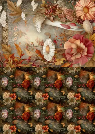 Fripperies Autumn A5 Creative Paper Set (AUT)