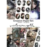 Fripperies Victorian Goth A5 Creative Paper Set (VIC)