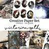 Fripperies Victorian Goth A5 Creative Paper Set (VIC)