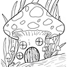 Crafter's Companion Card Front Colouring Pads Enchanted Adventure (CC-COLPAD5-ENAD)
