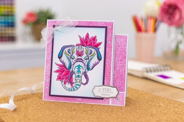 Crafter's Companion Card Front Colouring Pads Spiritually Wild (CC-COLPAD5-SPWI)