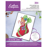 Crafter's Companion Card Front Colouring Pads Merry Christmas To All (CC-COLPAD-MCTA)