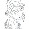 Crafter's Companion Card Front Colouring Pads Merry Christmas To All (CC-COLPAD-MCTA)