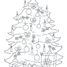 Crafter's Companion Card Front Colouring Pads Merry Christmas To All (CC-COLPAD-MCTA)