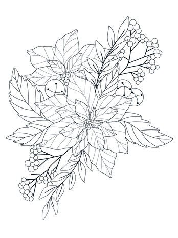 Crafter's Companion Card Front Colouring Pads Natures Christmas (CC-COLPAD-NACH)