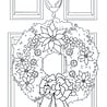 Crafter's Companion Card Front Colouring Pads Natures Christmas (CC-COLPAD-NACH)