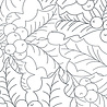 Crafter's Companion Card Front Colouring Pads Natures Christmas (CC-COLPAD-NACH)