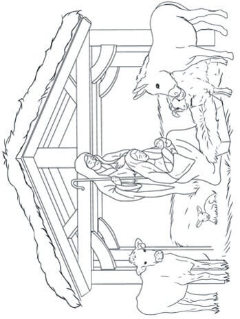 Crafter's Companion Card Front Colouring Pads The Miracle Of Christmas (CC-COLPAD-TMOC)