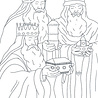 Crafter's Companion Card Front Colouring Pads The Miracle Of Christmas (CC-COLPAD-TMOC)