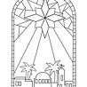 Crafter's Companion Card Front Colouring Pads The Miracle Of Christmas (CC-COLPAD-TMOC)