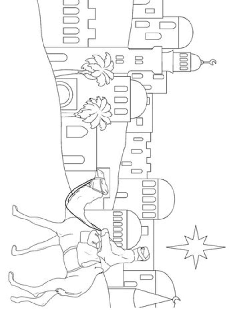Crafter's Companion Card Front Colouring Pads The Miracle Of Christmas (CC-COLPAD-TMOC)