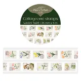 Plan & Plot Studio Cottagecore Stamps Washi Tape 25mm (WT160)