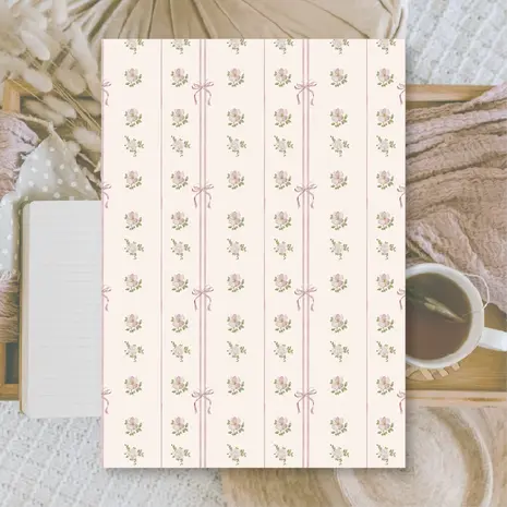 Plan & Plot Studio Floral Background Paper (14,8x21 cm) (BP-A5-002)