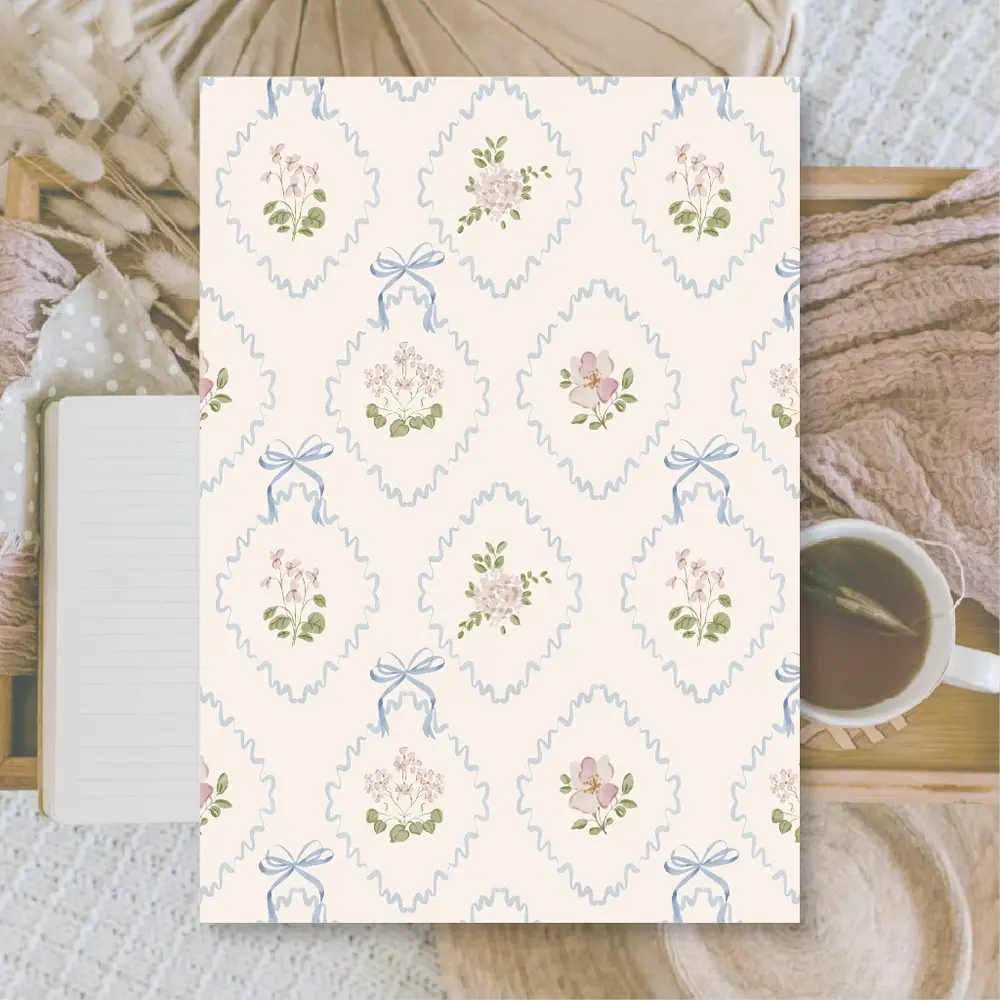 Plan & Plot Studio Floral Background Paper (14,8x21 cm) (BP-A5-002)