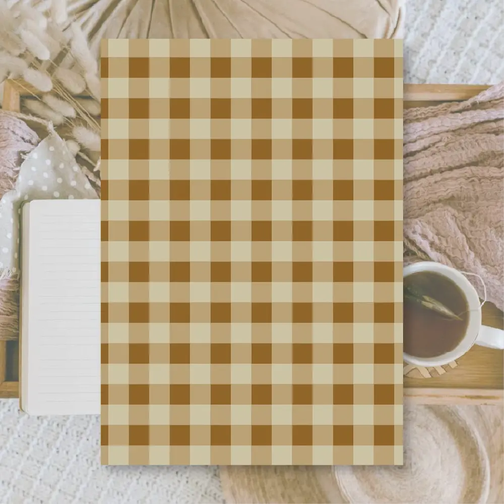 Plan & Plot Studio Gingham Background Paper (14,8x21 cm) (BP-A5-001)