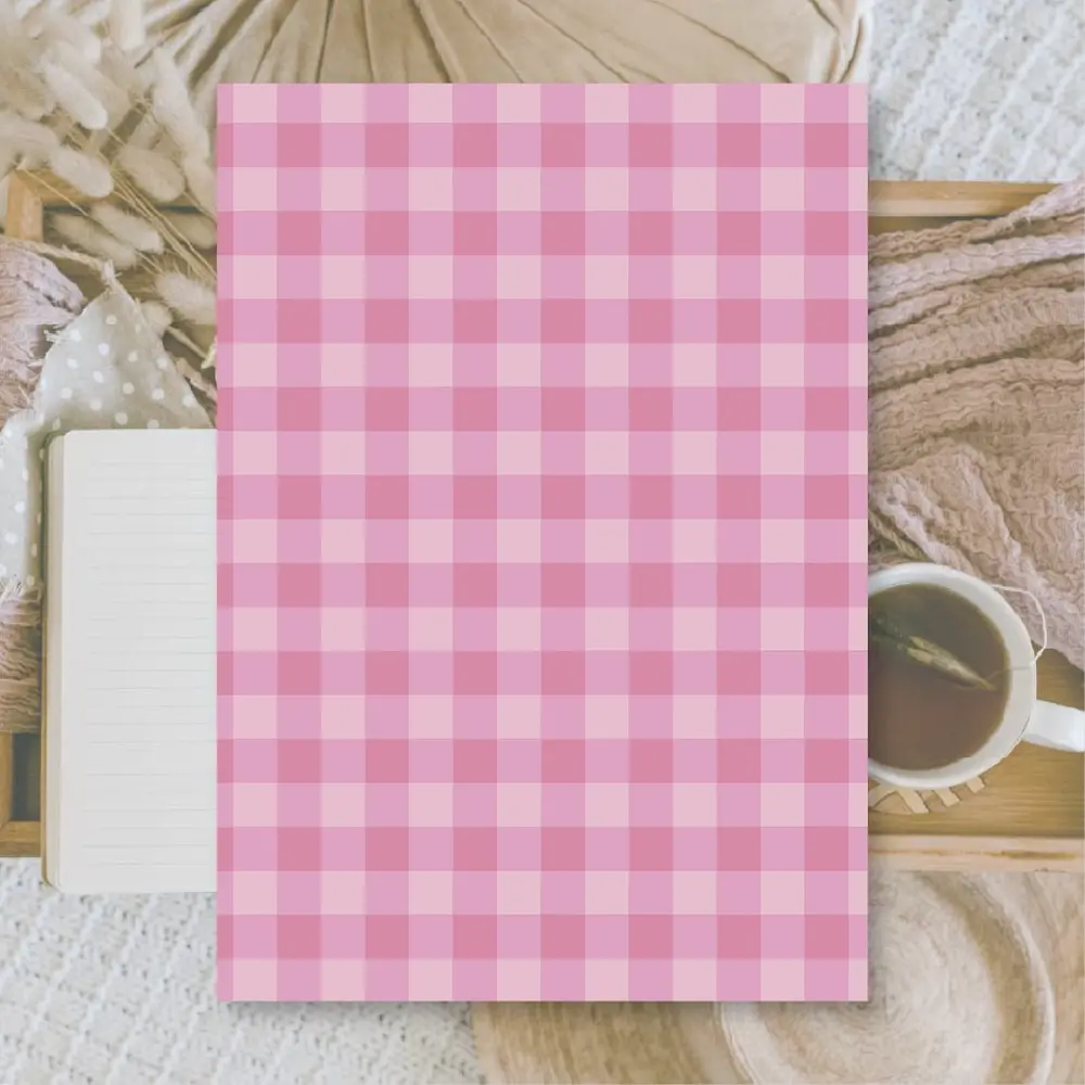 Plan & Plot Studio Gingham Background Paper (14,8x21 cm) (BP-A5-001)