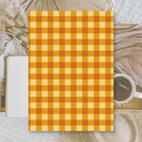 Plan & Plot Studio Gingham Background Paper (14,8x21 cm) (BP-A5-001)