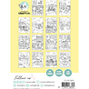 Creative Craftlab PRE-ORDER Friendz Spring A6 Cozy & Cute Colouring Book (CCL-FR-CB09)