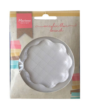 Marianne Design PRE-ORDER Acrylic Stamp Block Small (LR0012)