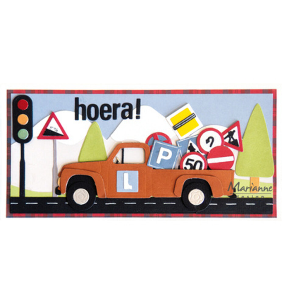 Marianne Design PRE-ORDER Creatables Truck (LR0958)