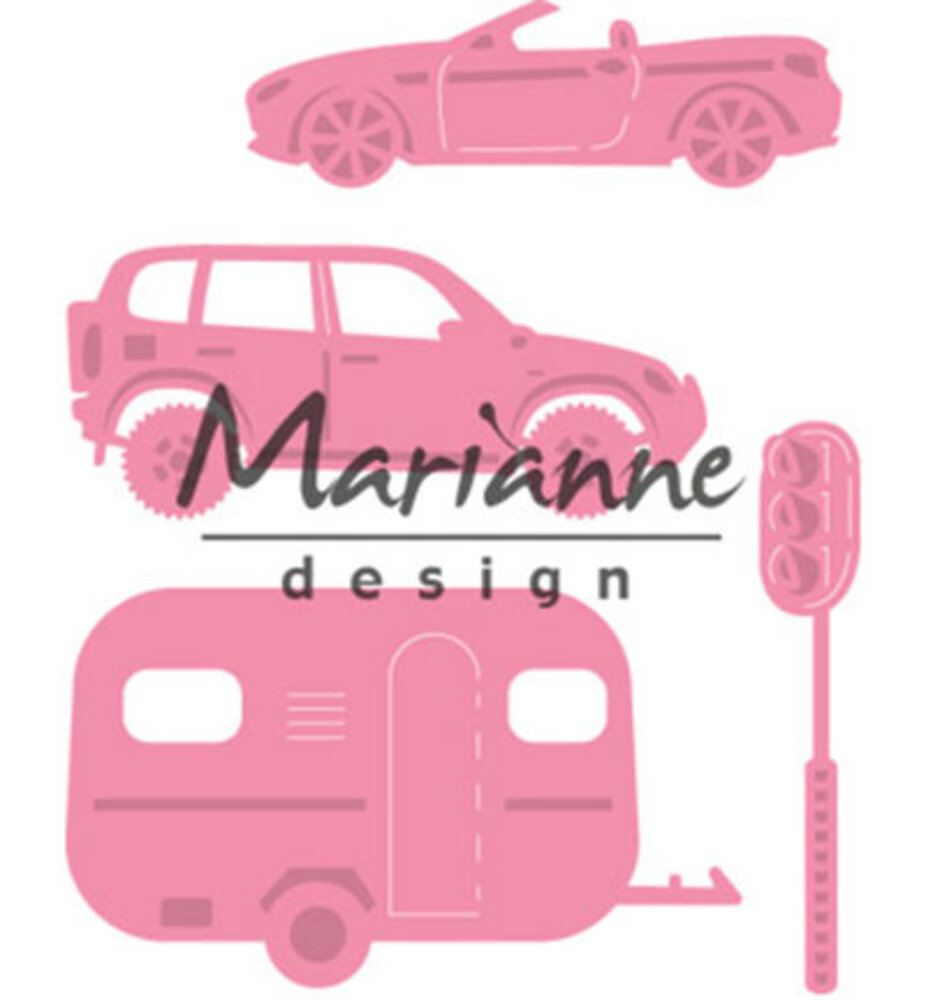 Marianne Design PRE-ORDER Collectables Village Decoration Set (COL1435)