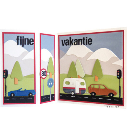 Marianne Design PRE-ORDER Collectables Village Decoration Set (COL1435)