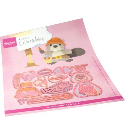 Marianne Design PRE-ORDER Collectables Eline's Animals Bever (COL1590)