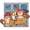 Marianne Design PRE-ORDER Collectables Eline's Animals Bever (COL1590)