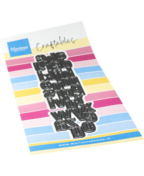 Marianne Design Craftables Alphabet (CR1735)