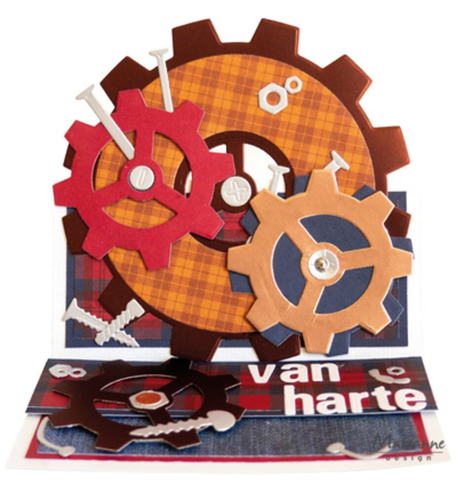 Marianne Design PRE-ORDER Craftables Alphabet (CR1735)