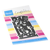 Marianne Design Craftables Punch die XL Nuts & Bolts (CR1736)