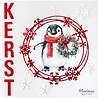 Marianne Design PRE-ORDER Knipvel A4 Christmas Animals (VK9649)