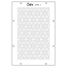 Sizzix PRE-ORDER Vicki Boutin A5 Stencils Background Textures (667083)