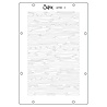 Sizzix PRE-ORDER Vicki Boutin A5 Stencils Background Textures (667083)