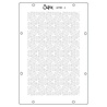 Sizzix PRE-ORDER Vicki Boutin A5 Stencils Background Textures (667083)