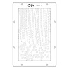 Sizzix PRE-ORDER Vicki Boutin A5 Stencils Stitched Florals (667162)
