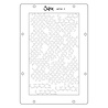 Sizzix PRE-ORDER Vicki Boutin A5 Stencils Stitched Florals (667162)