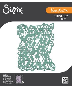 Sizzix PRE-ORDER Vicki Boutin Thinlits Die Set Bubble Wrap Background (667084)