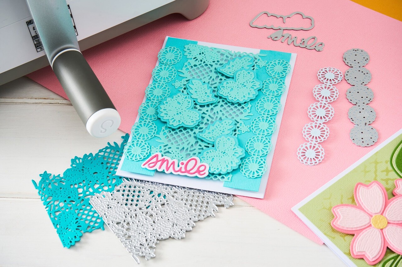 Sizzix PRE-ORDER Vicki Boutin Thinlits Die Set Lovely Lace (667165)