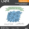 Sizzix PRE-ORDER Vicki Boutin Clear Stamps with Framelits Floral Bouquet (667082)